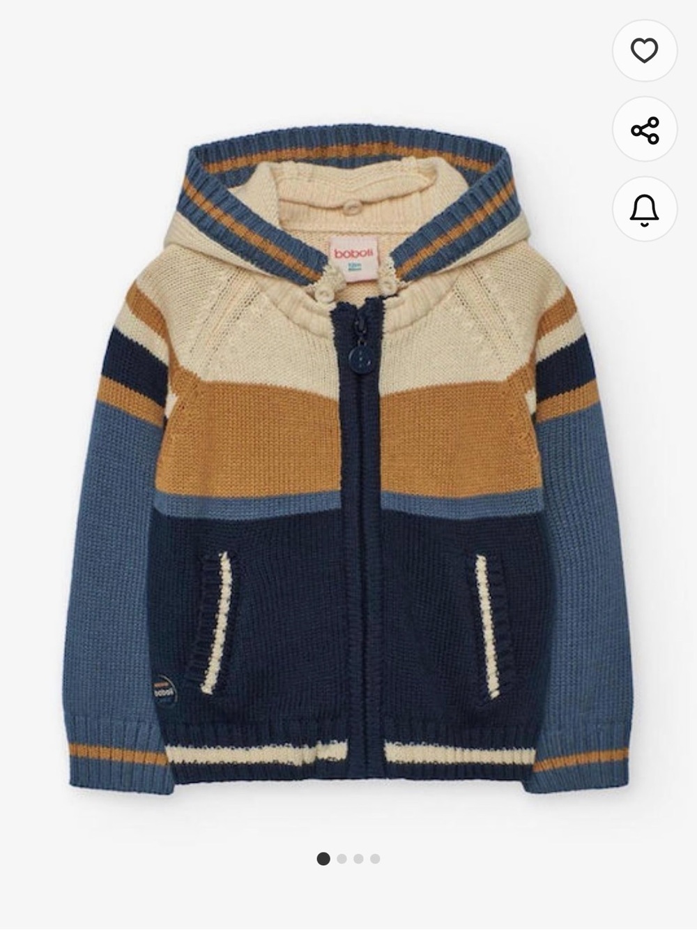 Boboli Knitted Boys Jacket NWT 8Y